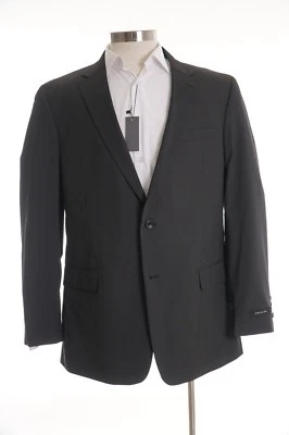 Jones New York Calce Clásico Negro Rayas Dos Botones Traje Chaqueta Blazer Foto 1 de 4