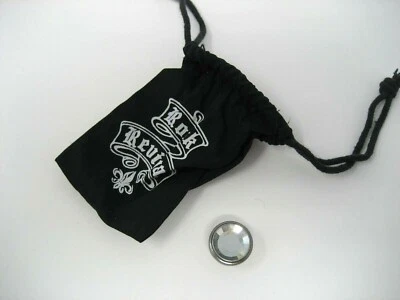 Rock Revival Replacement Button Clear Crystal and Metal gray trim W/ Pouch NEW - Image 1 of 3