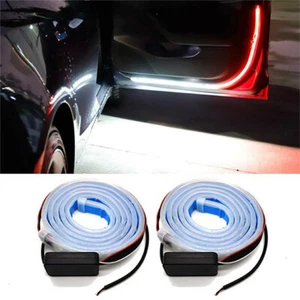 Set Luces DRL LED Cortesía Strip Emergencia Puerta Anti Colisión Strobe Awe - Imagen 1 de 1