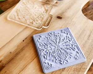 Patrón tradicional para arte - Estampilla emboscadora para galletas, decoración de pasteles - Imagen 1 de 5
