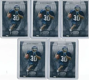 Justin Forsett 2008 materiales certificados hoja radiocontrol lote automático 5 quilates #/649 - Imagen 1 de 1