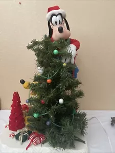 Albero di Natale Disney animato Pippo e Plutone Babbo Natale’s Best Vintage Works - Foto 1 di 9