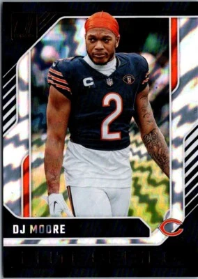 2024 Panini Donruss DJ Moore Chicago Bears #26 - Image 1 of 2