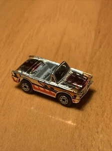 Micro Machines LINCOLN CONTINENTAL ‘65 Car 1989 Shiny Silver Convertible GALOOB - Picture 1 of 6