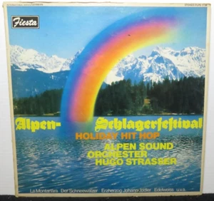 ALPEN SCHLAGERFESTIVAL HOLIDAY HIT HOP (VG+) FLPS-1738 LP VINYL RECORD - Picture 1 of 5