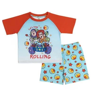 Disney Toy Story Boys Pyjamas Buzz lightyear Woody RC Car Kids Nightwear Shorts - Picture 1 of 11