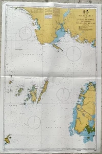 Admiralty 3751 PULAU LARAT TO pulau PANJANG Genius Nautical Maritime Map Chart - Picture 1 of 12