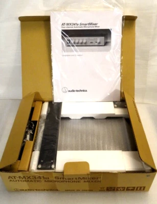 Audio Technica AT-MX341a Automatic Smart Mic Mixer, AC Power, New Guaranteed - Image 1 of 4