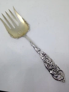 Frank Whiting & Co. PIERCED GLADSTONE Sterling Silver SARDINE FORK - 6-1/8" NM - Picture 1 of 6