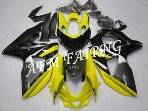 Yellow Grey Black ABS Injection Mold Bodywork Fairing Kit for GSXR1000 2009-2016 - Picture 1 of 2