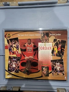 THE UPPER DECK COMPANY - FRAMED MICHAEL JORDAN - 1994 - 17037 / 40,000 - COA - Picture 1 of 4