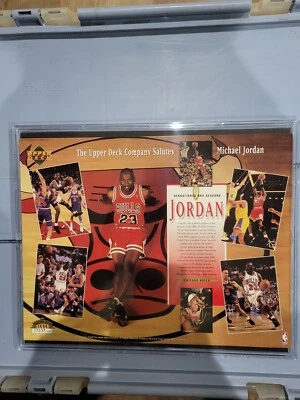 THE UPPER DECK COMPANY - FRAMED MICHAEL JORDAN - 1994 - 17037 / 40,000 - COA - Image 1 of 4