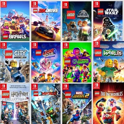LEGO Nintendo Switch Games - Choose Your Game - Image 1 of 4