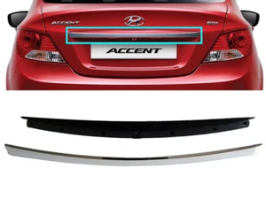Decoración trasera cromada genuina + tapa maletero (se adapta a: HYUNDAI 2012-2017 Accent Solaris) - Imagen 1 de 6