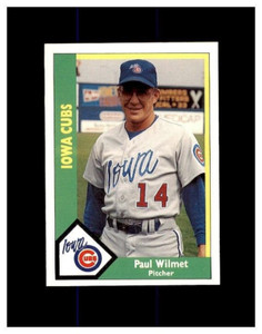 1990 Iowa Cubs CMC #10 Paul Wilmet