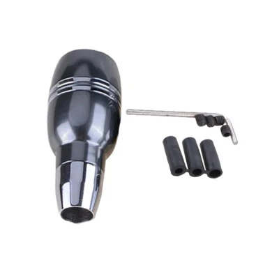 Palanca de cambios automática de aluminio y metal para automóvil con botón Foto 1 de 4