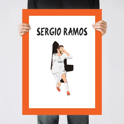 Sergio Ramos Goal, Real Madrid 2014 Final Wall Art/Poster/Print [Part 2/3] Cover