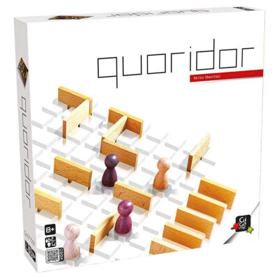 Gigamic QUORIDOR Classic Mensa Select Winning Mini Strategy Game 2 Players 8+ yr - Image 1 of 4