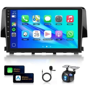 64G Apple Carplay For 2016-2020 Honda Civic Car Stereo Radio GPS WIFI Android 13 - Bild 1 von 2