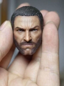 1/6 Männlich Wolverine Film Kopf Schnitzen Skulptur Modell Spielzeug für 12 Zoll Figur Körper Puppe - Bild 1 von 8