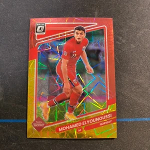 2021-22 Panini Donruss Gold/Red prizm Velocity /8 MOHAMED ELYOUNOUSSI #102 A2 - Picture 1 of 2