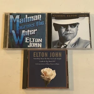 Elton John CD Bundle! 3 CDs Includes Madness Across The Water, Classic, Someth.. - Picture 1 of 4