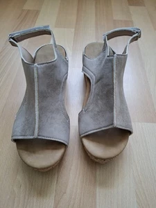 Sommer Sandalen Wildleder Damen Schuhe Neuwertig  - Bild 1 von 5