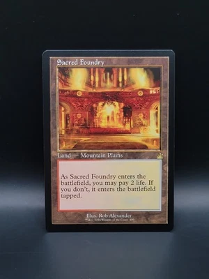 Sacred Foundry (Retro Frame) Ravnica Remastered Regular - Image 1 of 2