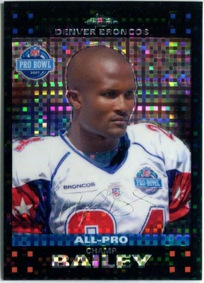 CHAMP BAILEY 2007 Topps Chrome XFRACTOR REFRACTOR #TC101 - Image 1 of 2