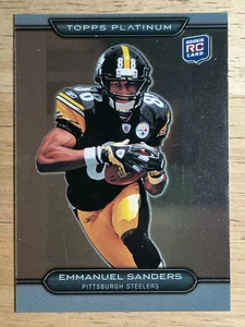 Topps Platinum #75 2010 Emmanuel Sanders radiocontrol - Imagen 1 de 2