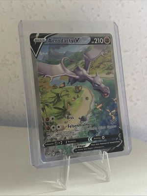 Aerodactyl V (Alternate Full Art) 180/196 Swsh11: Lost Origin Holo - Bild 1 von 4