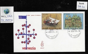 WC1_13547. VATICAN. Beautiful 1972 FDC Venetia. Scott 518,520. - Picture 1 of 1