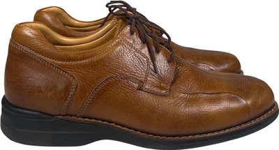 Zapatos Oxford Johnston and Murphy de cuero tostado con punta dividida para hombre - 11 Foto 1 de 4