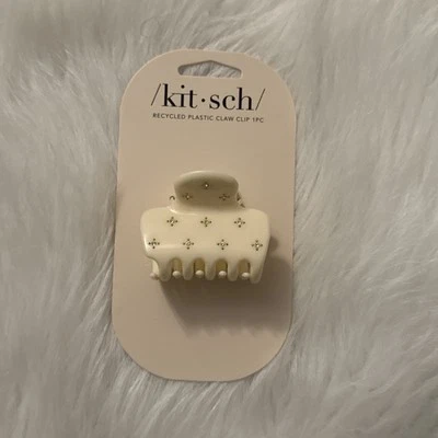 Kitsch Recycled Plastic Rhinestone Puffy Claw Clips, Hair Clip - Image 1 of 4