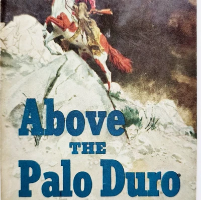 1959 Above the Palo Duro Noel Loomis Gold Medal 865 1st Edition PB Western E56 - Imagem 1 de 4