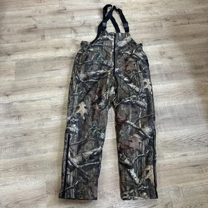 Fieldline Pro Insulated Camouflage Bib Coveralls Mens XL Insulated Camo - Picture 1 of 16