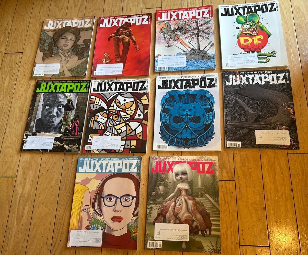 レア⭐️JUXTAPOZ 2009 OCT #105 SPECIAL COVER レア