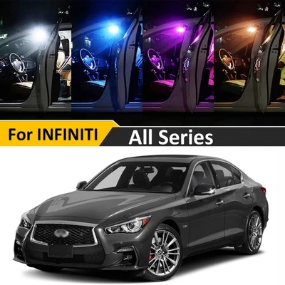 LED Interior Light Bulbs For Infiniti G20 G35 G37 I30 M45 FX35 QX50 Q70 Q60 QX55 Foto 1 de 4