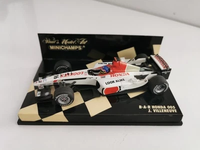BAR Honda 005 Jacques Villeneuve Minichamps 1:43 Model Car - Image 1 of 4