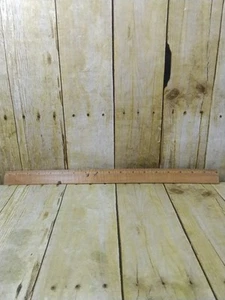 Vtg Falcon Wood Ruler 18 Inch Drafting Made in USA - Picture 1 of 6