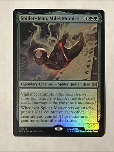 Spider-Man, Miles Morales - MTG - Marvel Spider-Man MYTHIC #0018 (NM, FOIL) - Picture 1 of 2