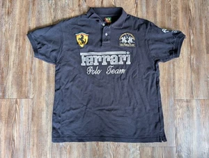 La Martina Ferrari Polo Team Luxury Polo Shirt Racing - Picture 1 of 5