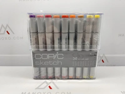 COPIC Sketch Set "36 Colors", 36er Set im Acryl-Display, Twin Marker m - Image 1 of 2