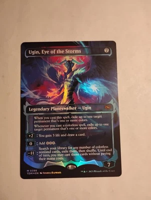 Ugin, Eye of the Storms (Showcase) Tarkir: Dragonstorm Foil - Image 1 of 2
