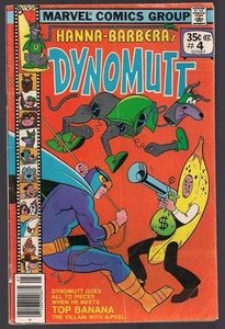 Dynomutt #4 Marvel 1978 mit BLUE FALCON "TOP BANANA" & "MARTIAN MENACE" Sehr guter Zustand - Bild 1 von 2