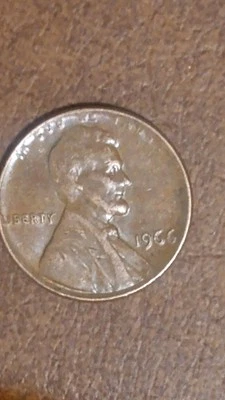 1966 Lincoln Cent, "L" In Liberty On The Rim, Doubling In "In God We Trust"  - Image 1 of 4