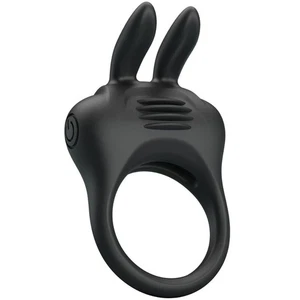 Pretty Love Davion Rabbit Vibrator Schwarz - Bild 1 von 4