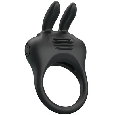 Pretty Love Davion Rabbit Vibrator Schwarz - Bild 1 von 4