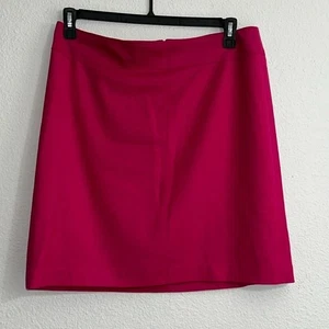 Talbots Petites Damen-Minirock fuchsia-rosa Wolle Größe 12 Zierlich Karriere Arbeit - Bild 1 von 8