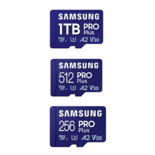 Samsung Pro Plus 256GB 512GB 1TB Micro SD A2 HD V30 U3 4K microSDXC Speicherkarte - Bild 1 von 1